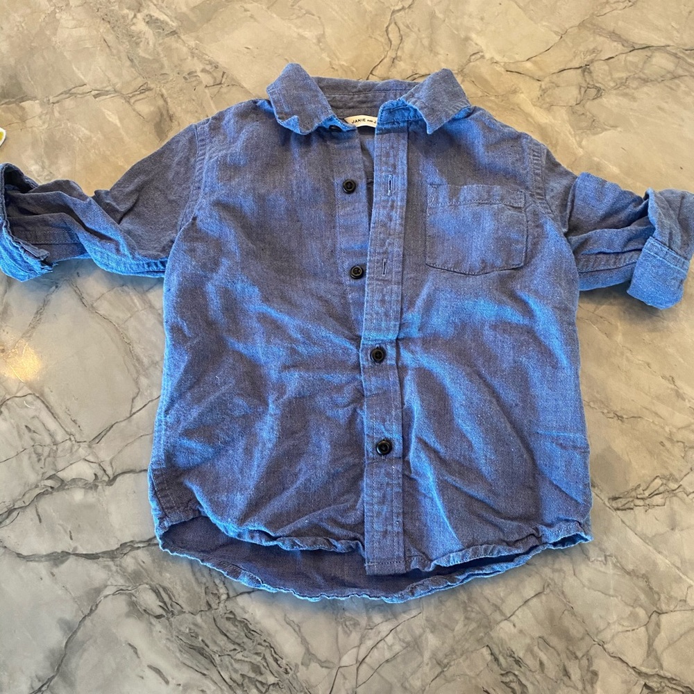 Janie and Jack Denim dress shirt